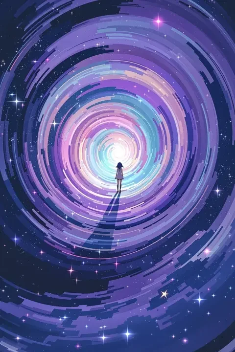 螺旋时空的旅人 高清动漫封面